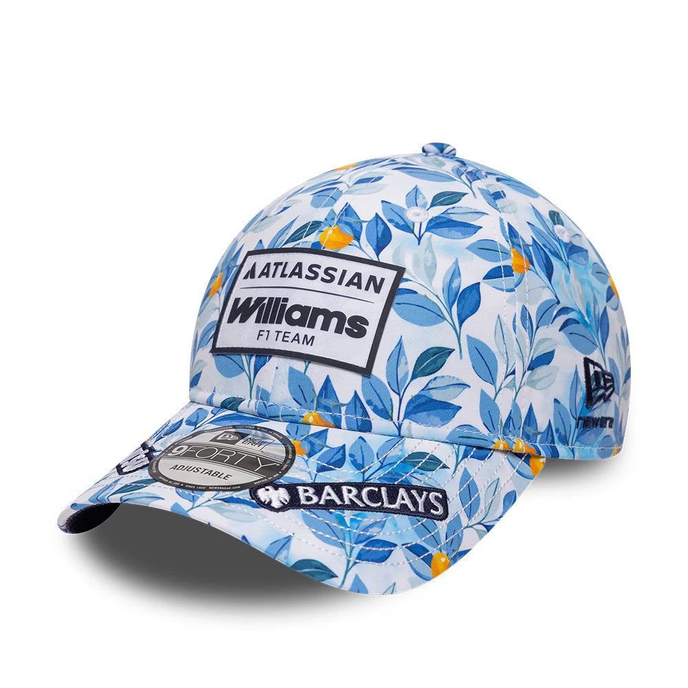 Pictured is this Williams Alex Albon Barcelona Race Special 9FORTY cap in Multi. 1