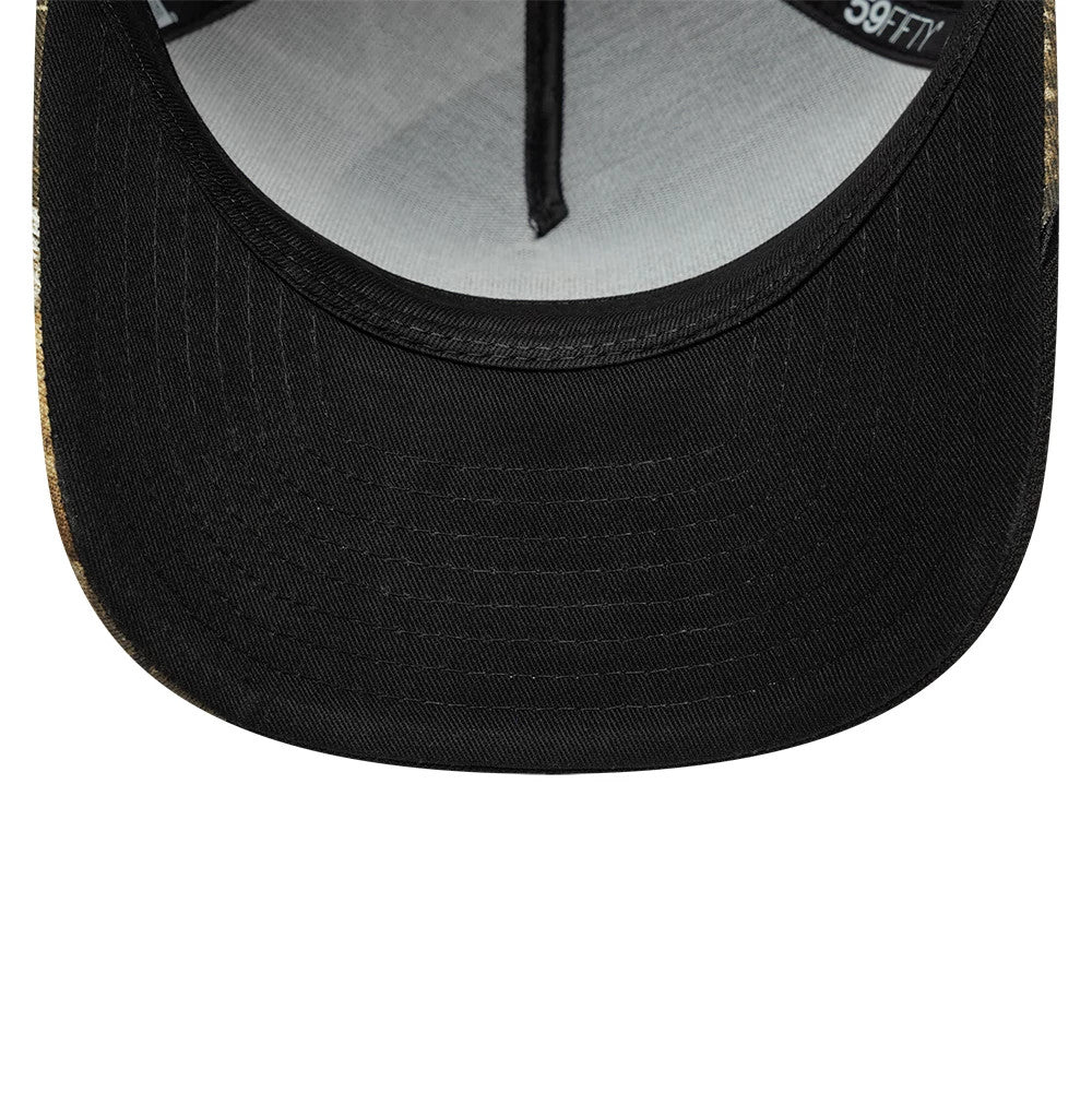 Pictured is this MLB Split Realtree Detroit Tigers 59FIFTY A-Frame Fitted cap in black. 5