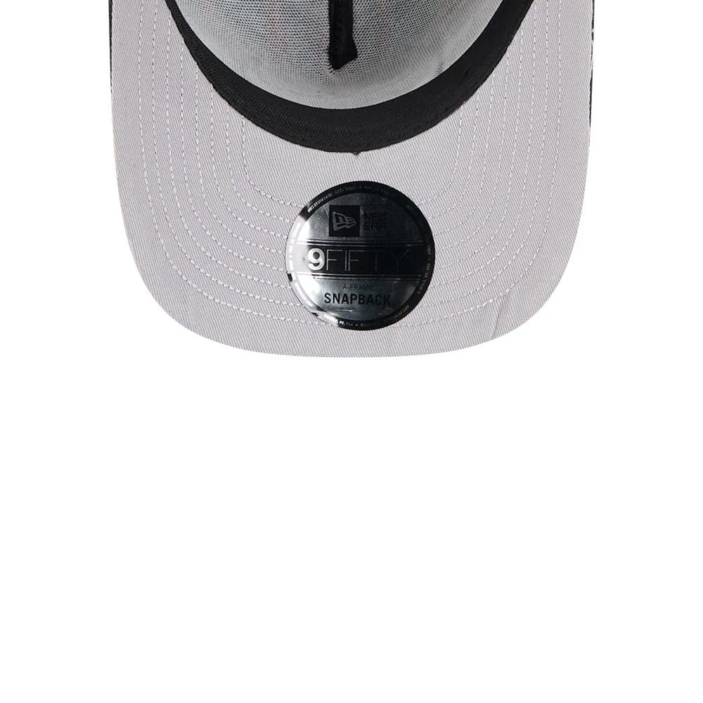 Pictured is this NBA Shattered Chicago Bulls 9FORTY A-Frame cap in black. 2