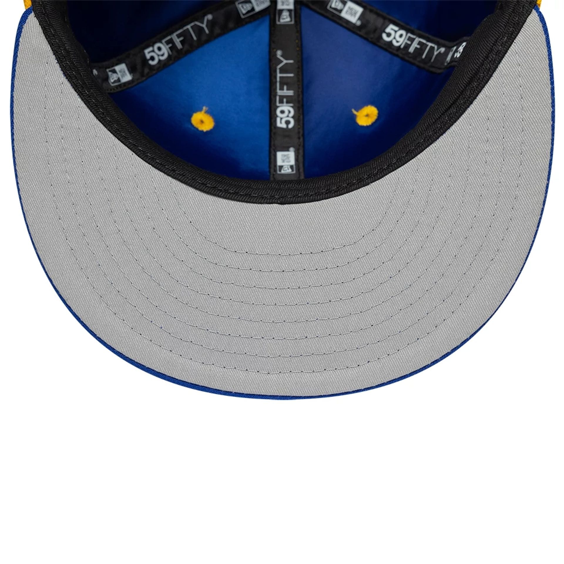 Pictured is this LMB Multi Logo Charros De Jalisco 59FIFTY Fitted cap in gold. 2