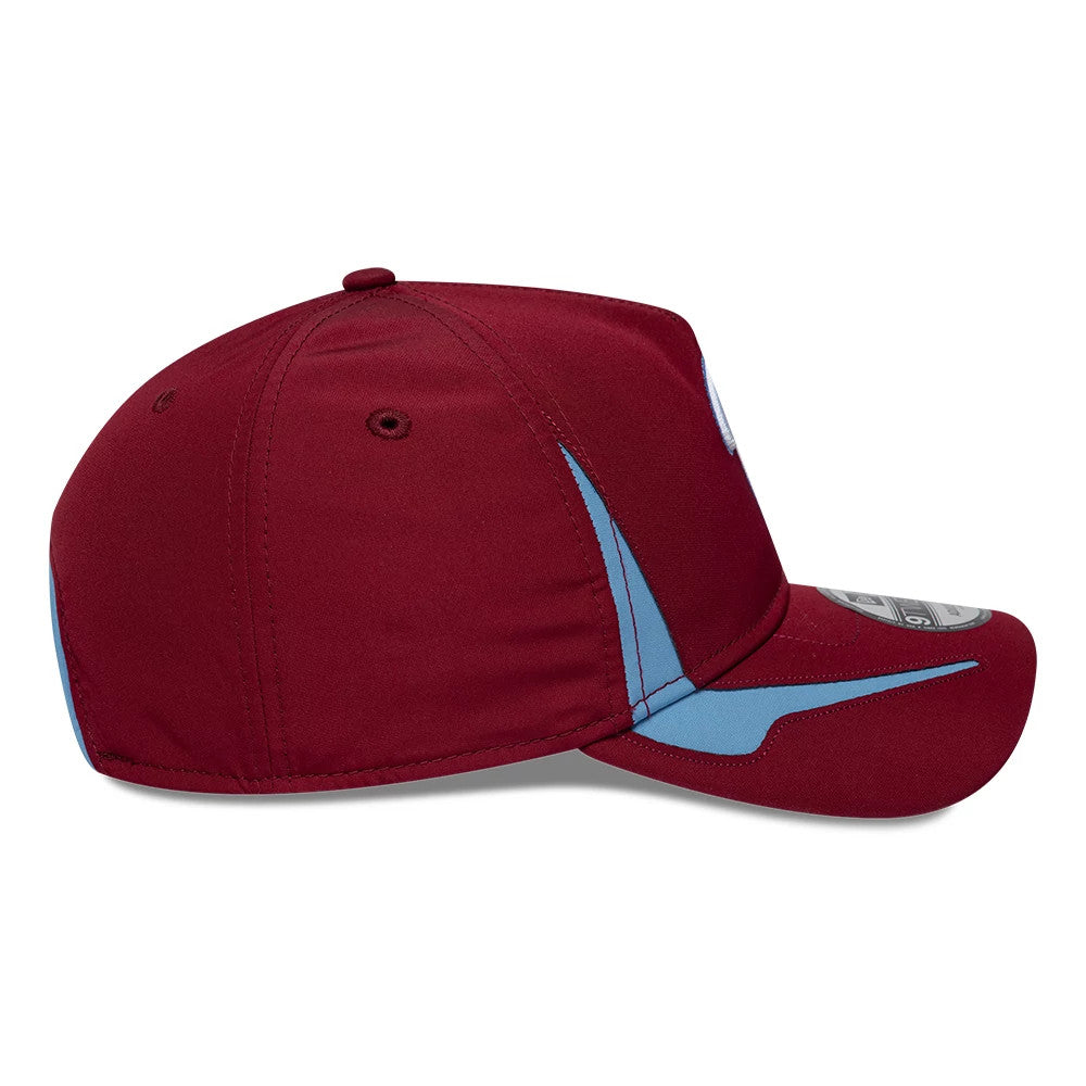 Pictured is this MLB Panel Philadelphia Phillies 9TWENTY A-Frame cap in dark red. 7