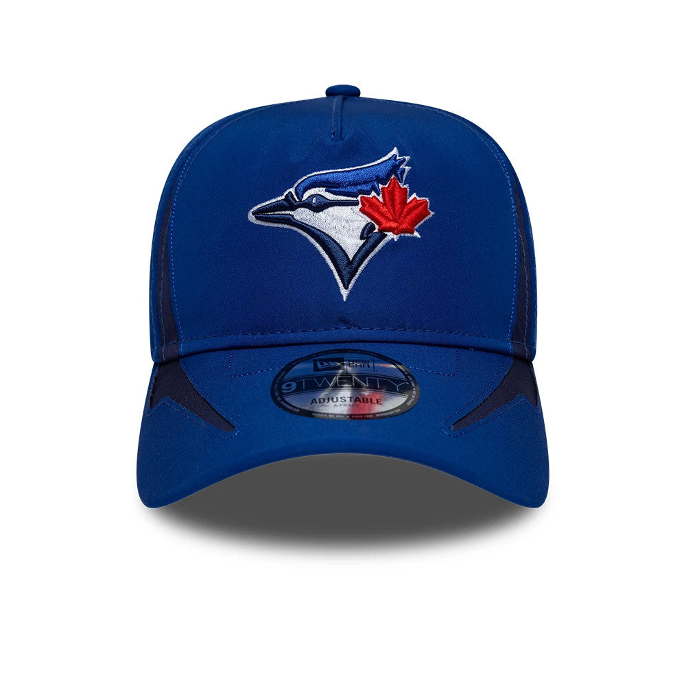 Pictured is this MLB Panel Toronto Blue Jays 9TWENTY A-Frame cap in blue. 3