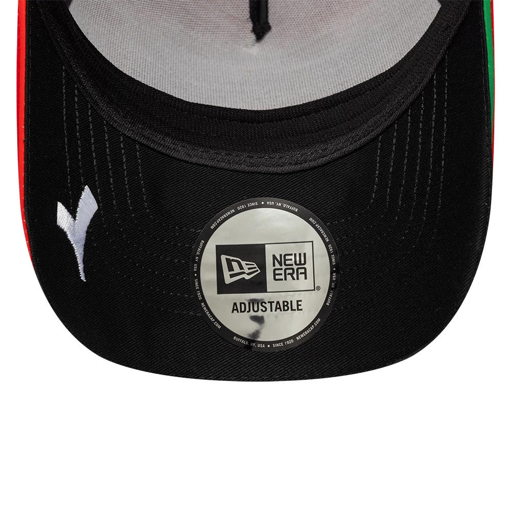 Pictured is this Ducati Motor Replica Francesco Bagnaia Red 9FORTY E-Frame cap in red. 2