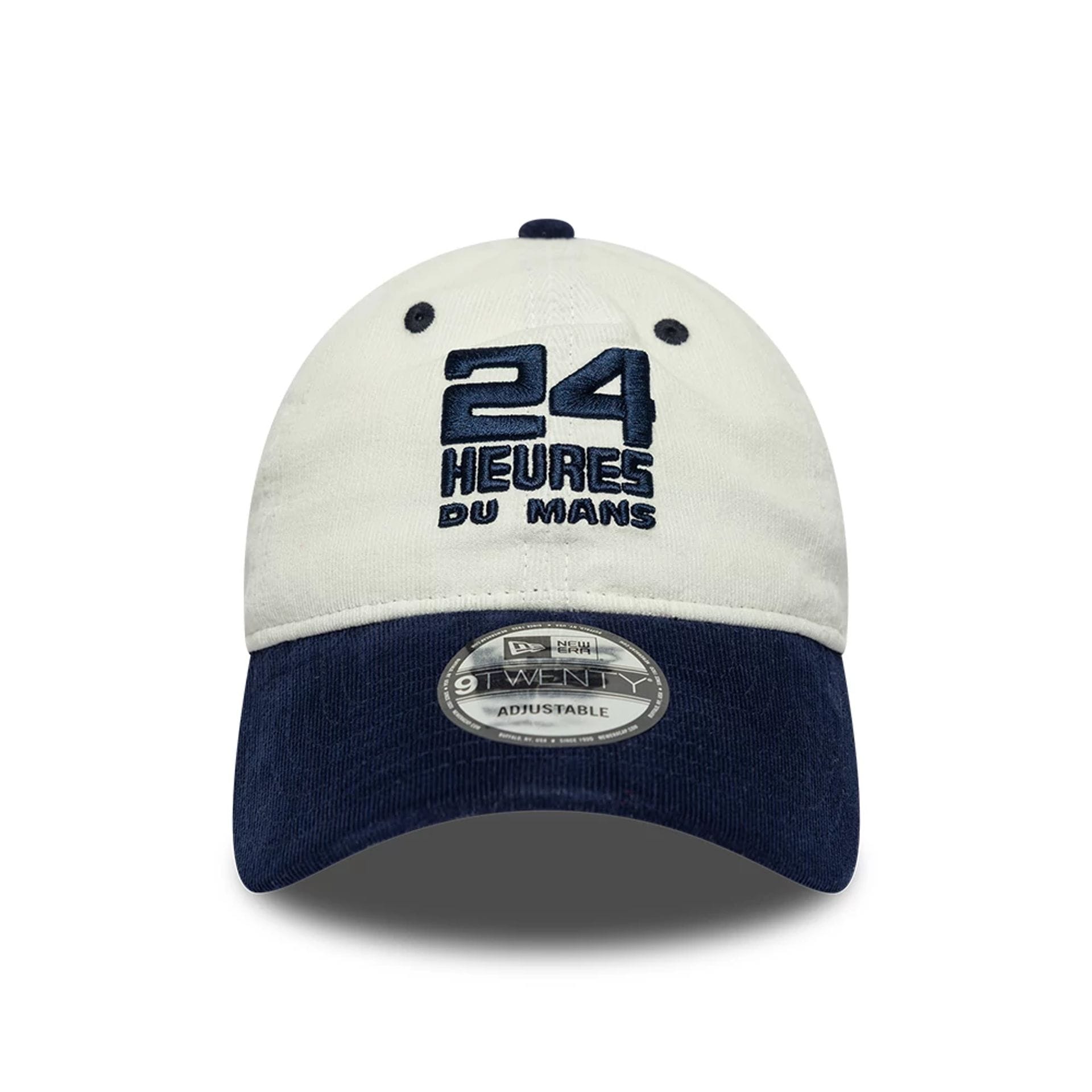 Pictured is this Contrast Cord 24HR Le Mans 9TWENTY cap in Cream. 2