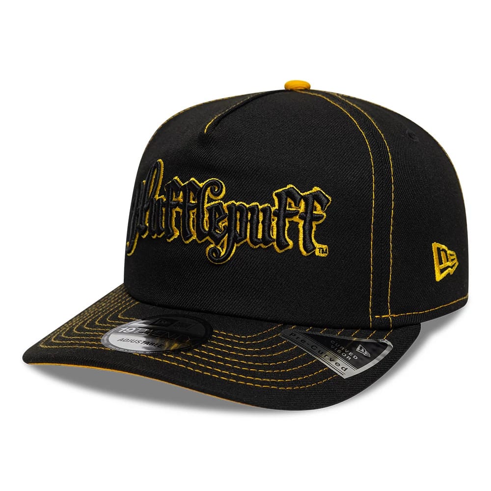 Pictured is this Hufflepuff Harry Potter 19TWENTY cap in Black. 4