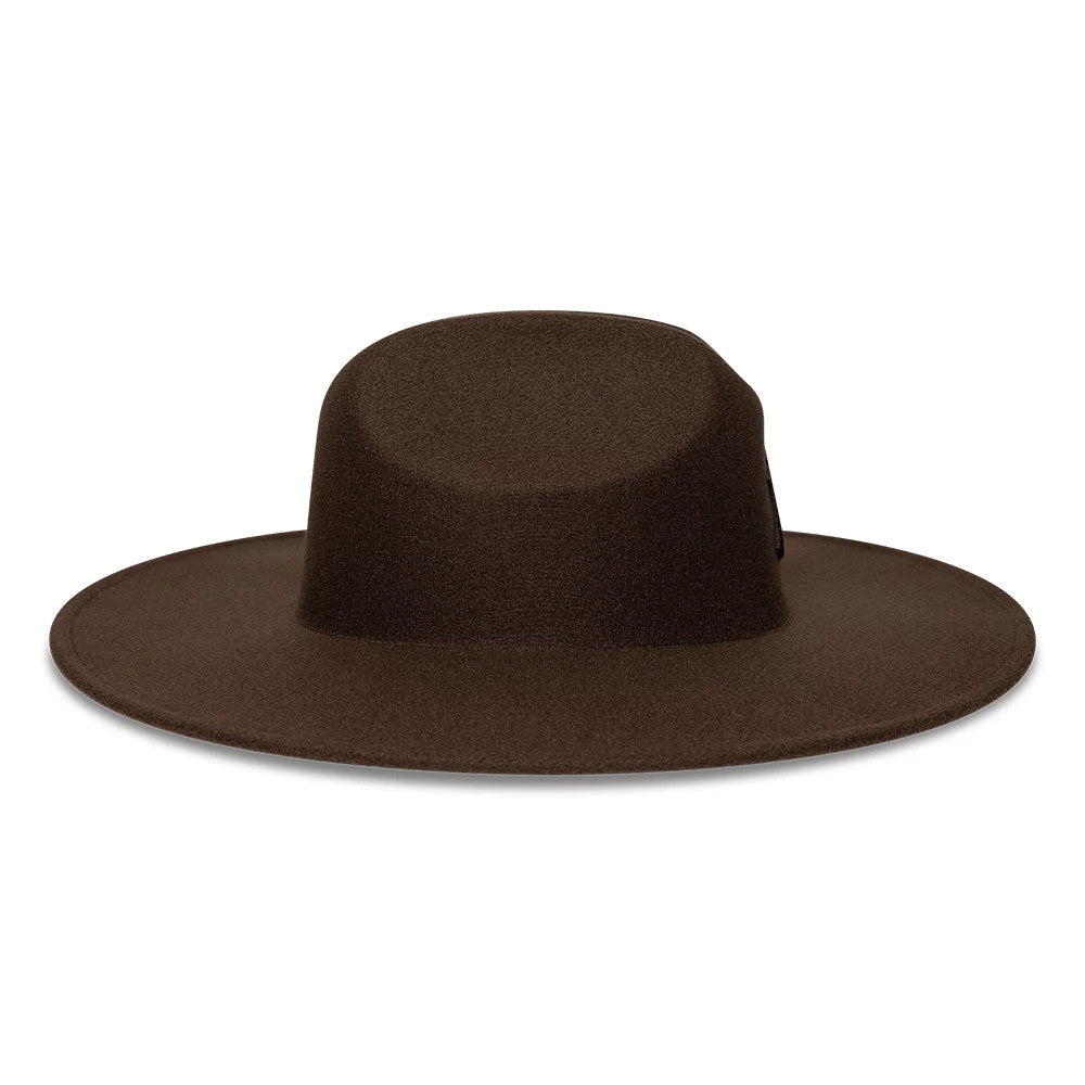 Pictured is this MLB New York Yankees Wide Brim Fedora Cowboy hat in dark brown. 12