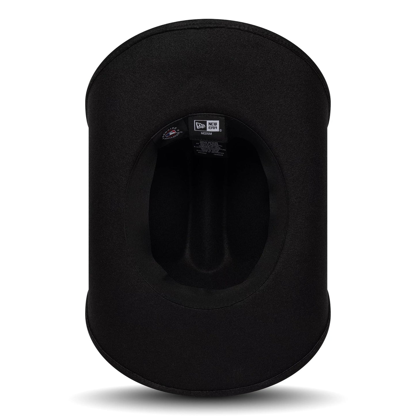 Pictured is this MLB New York Yankees Wide Brim Fedora Cowboy hat in black. 11