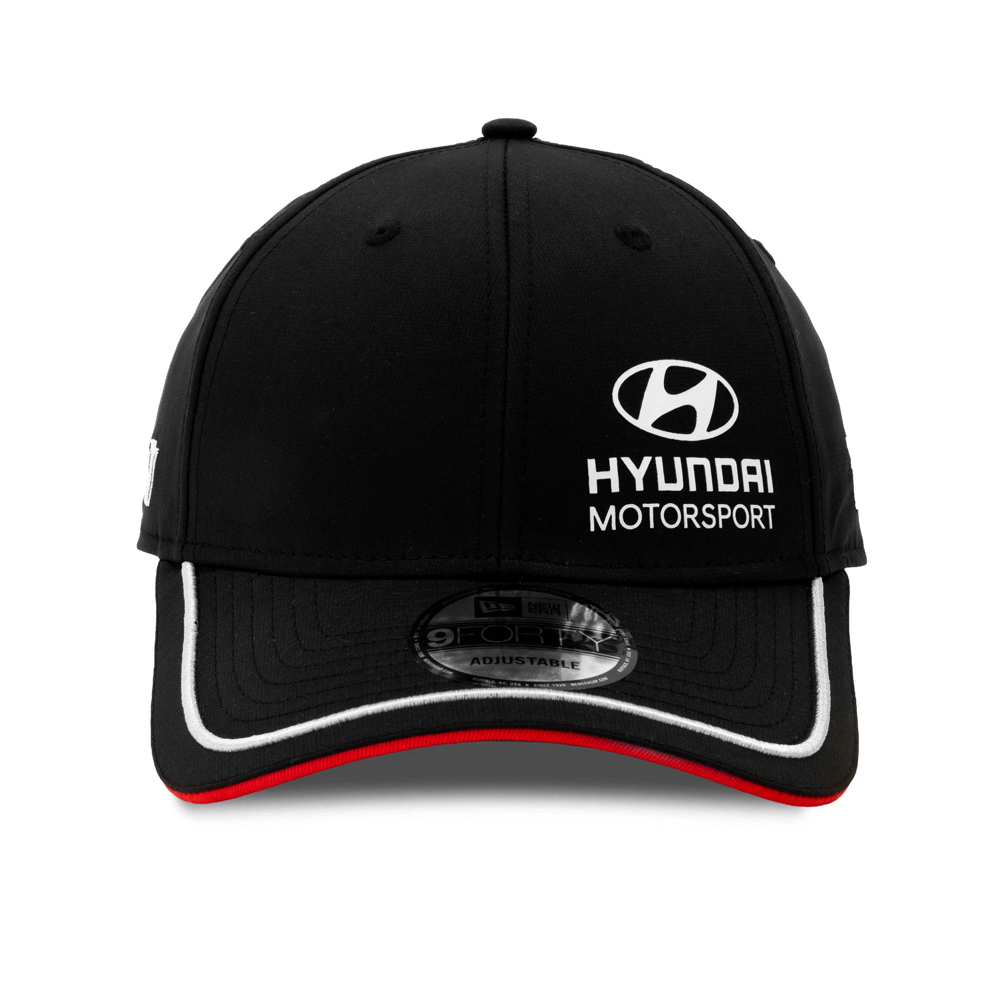 Pictured is this Hyundai Motorsport 9FORTY cap in black. 2