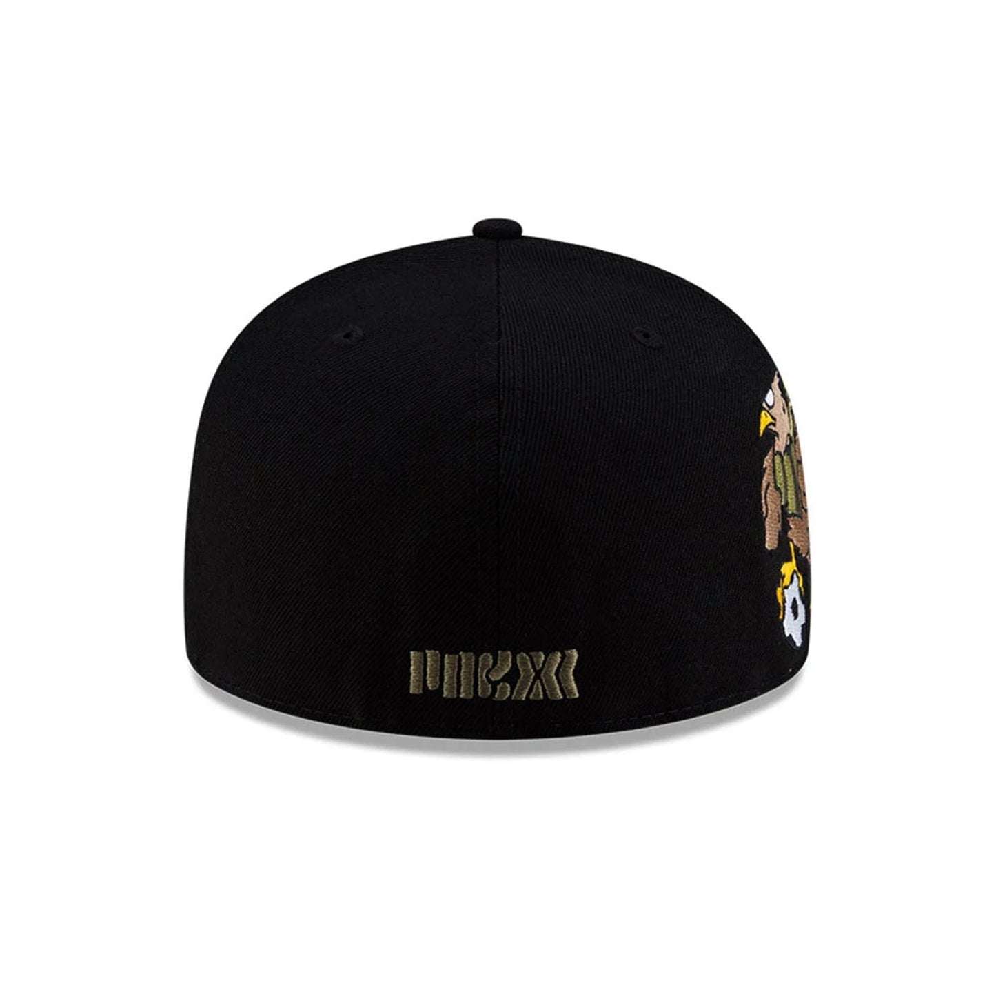 Pictured is this Roji Soccer 59FIFTY Fitted cap in black. 7