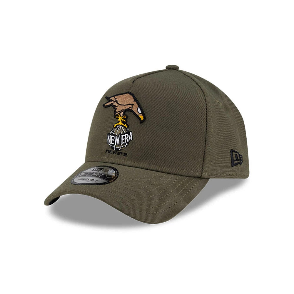 Pictured is this Roji Soccer 9FORTY A-Frame cap in green. 1