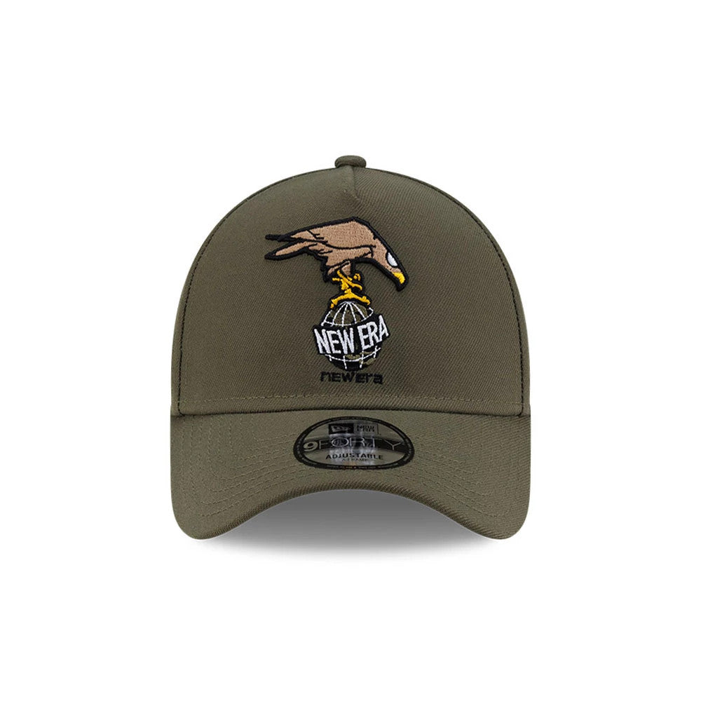 Pictured is this Roji Soccer 9FORTY A-Frame cap in green. 3