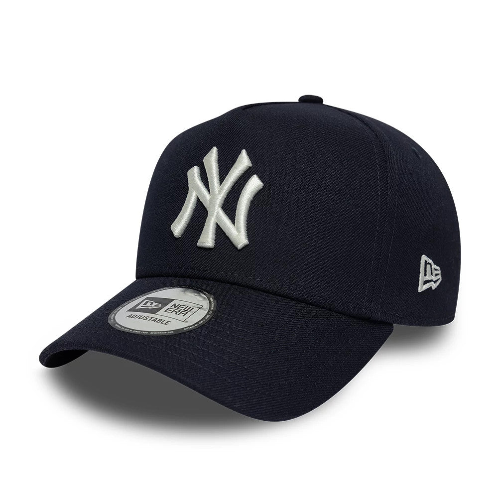 Pictured is this MLB Mythical New York Yankees 9FORTY E-Frame cap in navy. 4