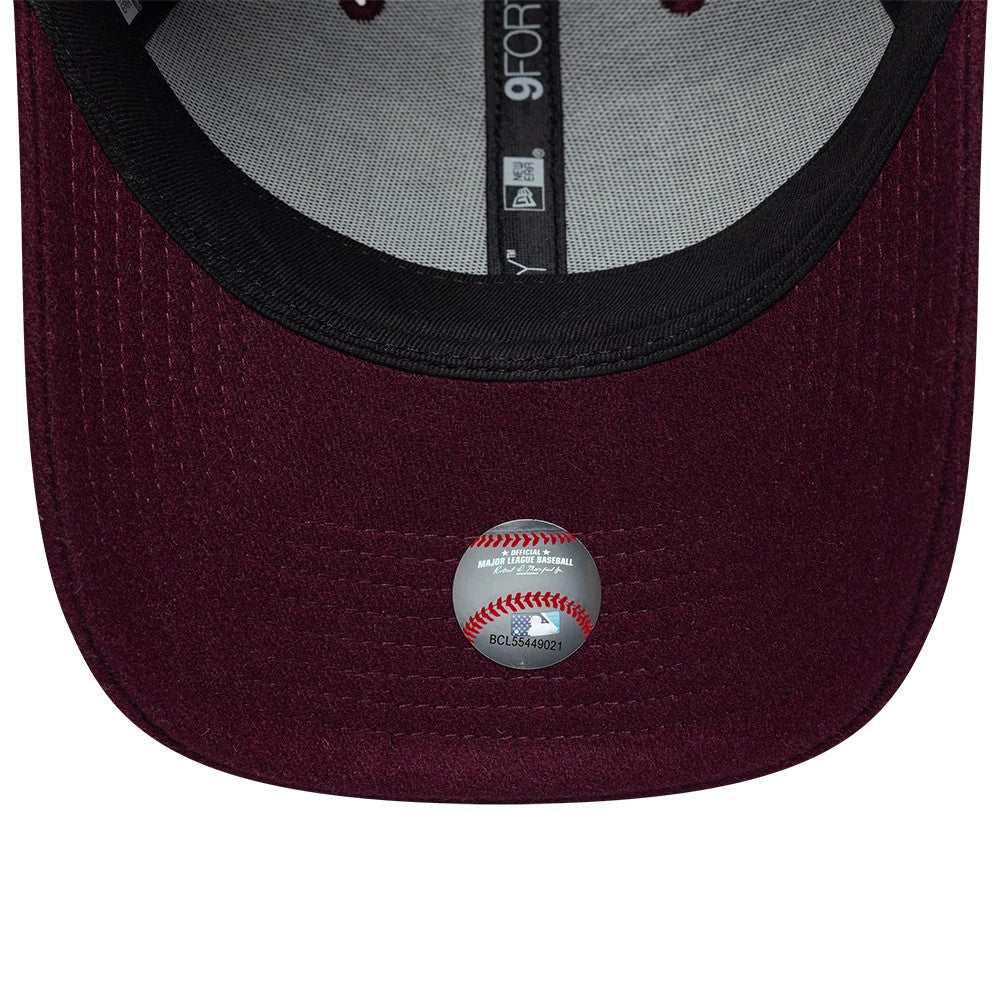 Pictured is this MLB Script LA Dodgers 9FORTY cap in dark purple. 5