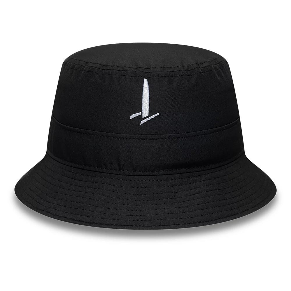 Pictured is this Catamaran Sail GP Adventure Bucket cap in black. 2