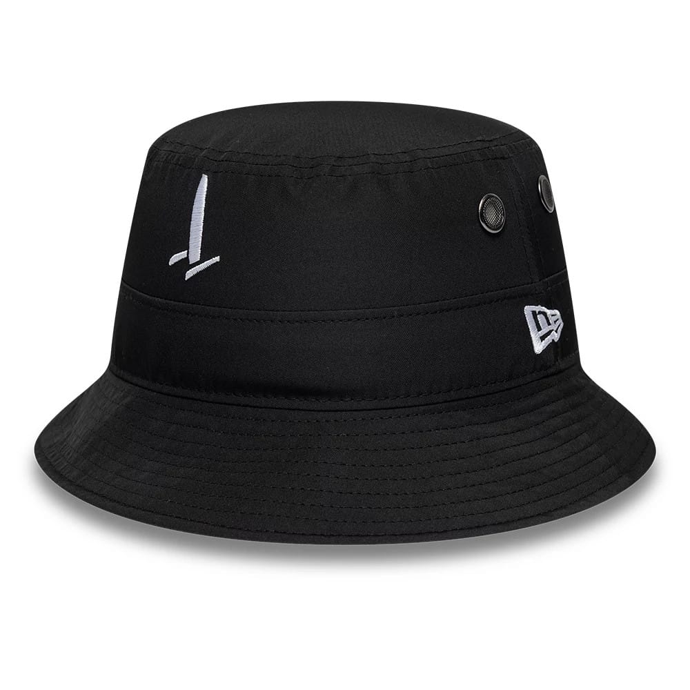 Pictured is this Catamaran Sail GP Adventure Bucket cap in black. 1