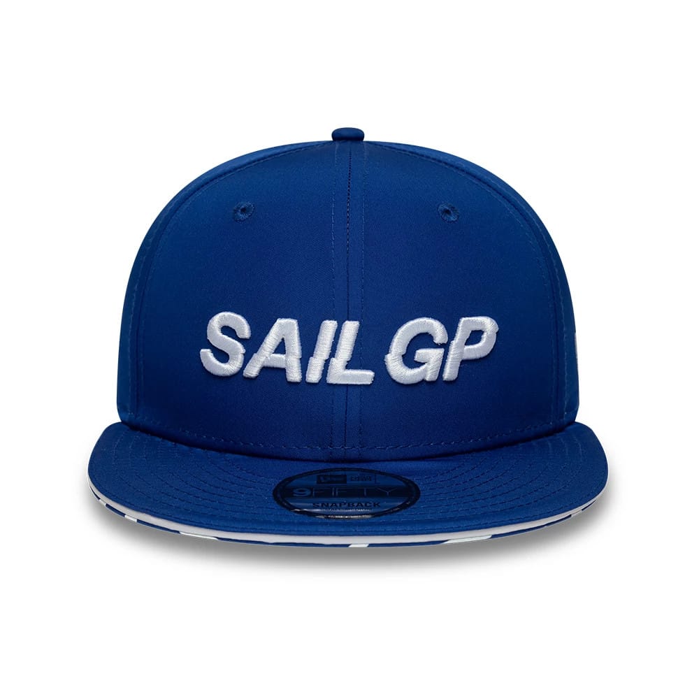 Pictured is this Limited Sail GP 9FIFTY Snapback cap in blue. 3