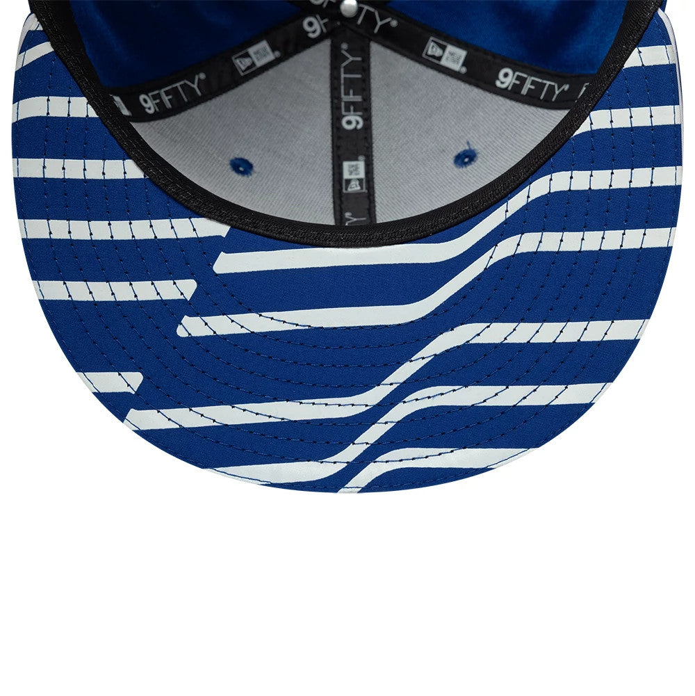 Pictured is this Limited Sail GP 9FIFTY Snapback cap in blue. 2
