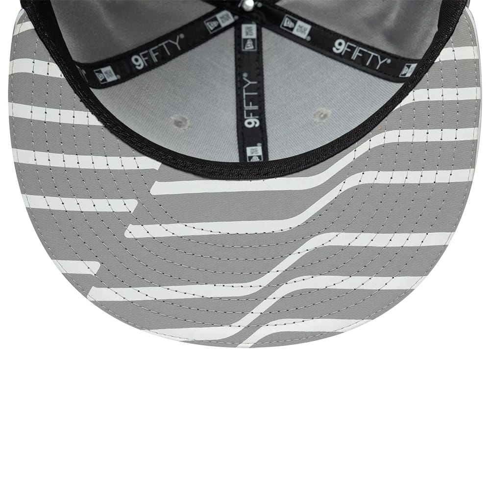Pictured is this Limited Sail GP 9FIFTY Snapback cap in grey. 2