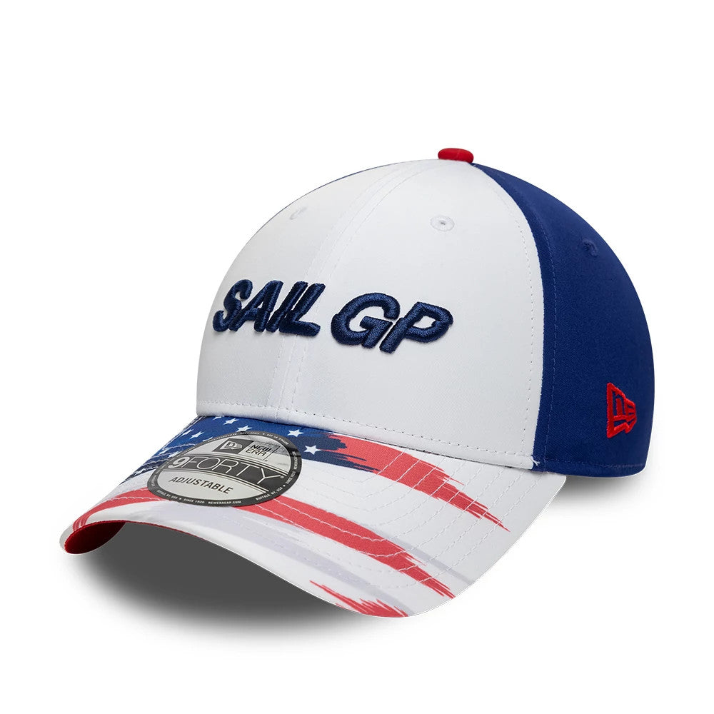 Pictured is this USA Air Event Sail GP 9FORTY cap in white. 1