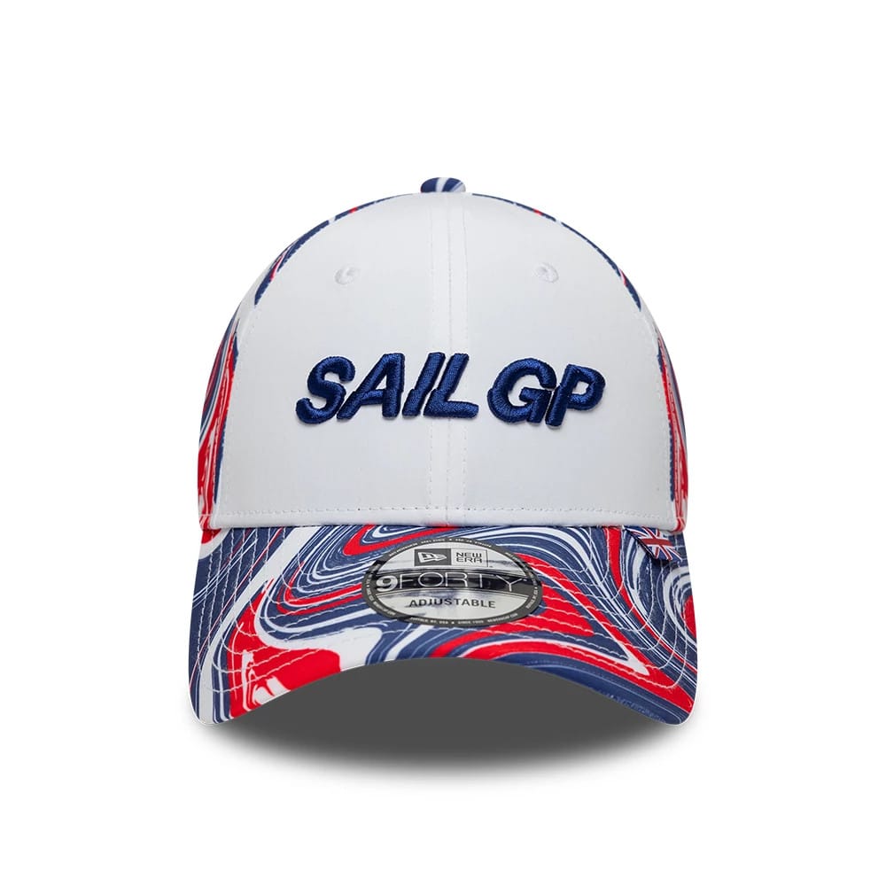 Pictured is this UK Air Event Sail GP 9FORTY cap in white. 2