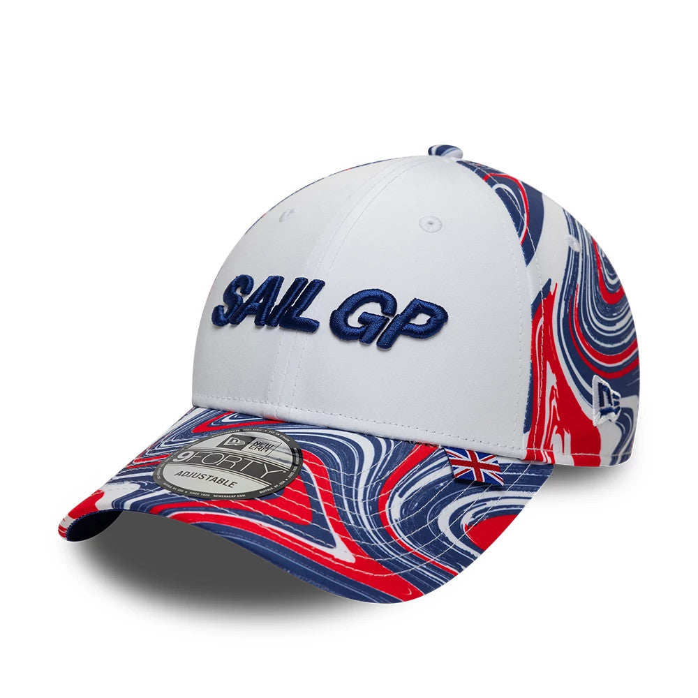 Pictured is this UK Air Event Sail GP 9FORTY cap in white. 1