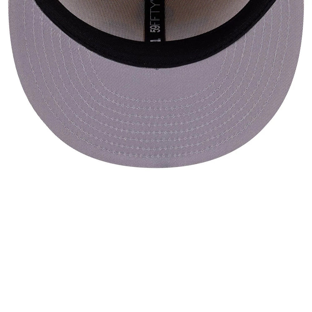 Pictured is this Elements Avatar 59FIFTY Fitted cap in light beige. 2