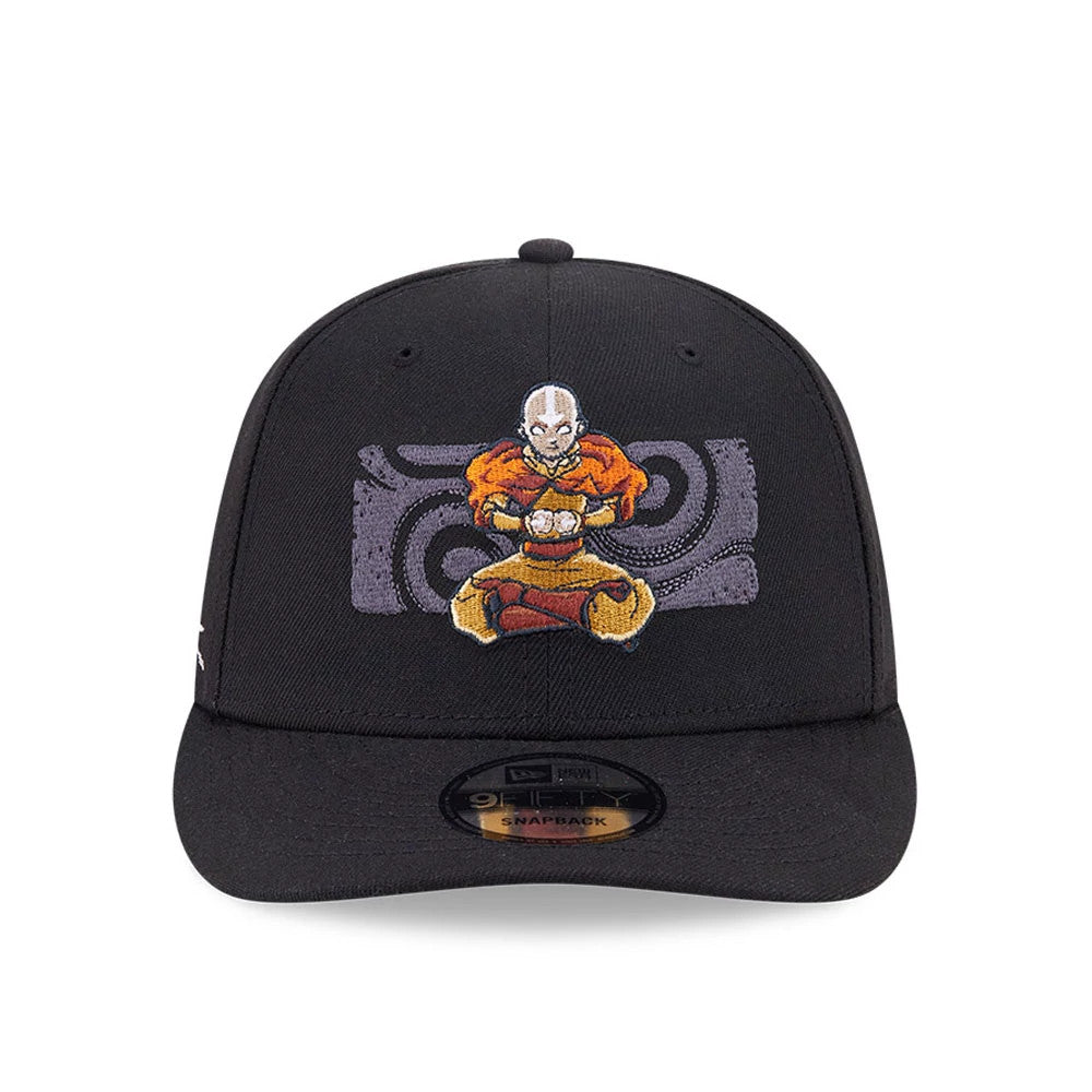 Pictured is this Aang Avatar 9FIFTY Snapback cap in black. 3
