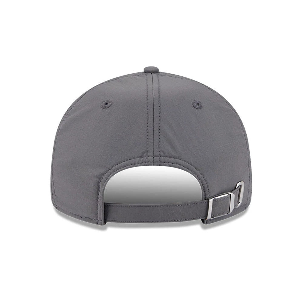 Pictured is this New Era Elevated Basics Retro Crown 9FIFTY cap in open grey. 7