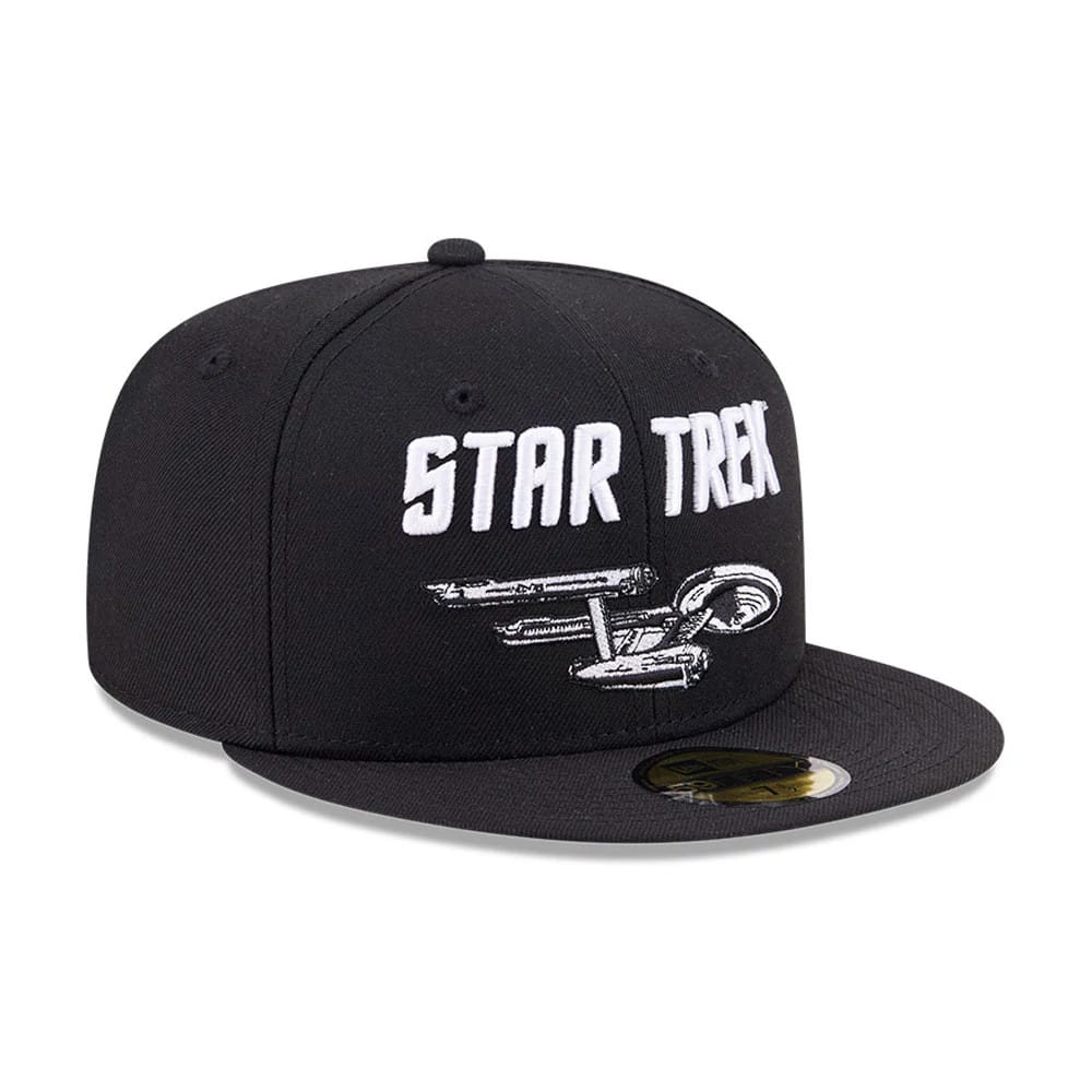 Pictured is this Enterprise Star Trek 59FIFTY Fitted cap in black. 4