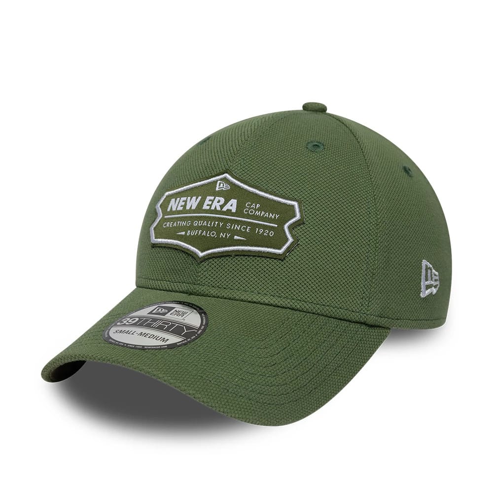 Pictured is this New Era Jersey 39THIRTY Stretch Fit cap in green. 1