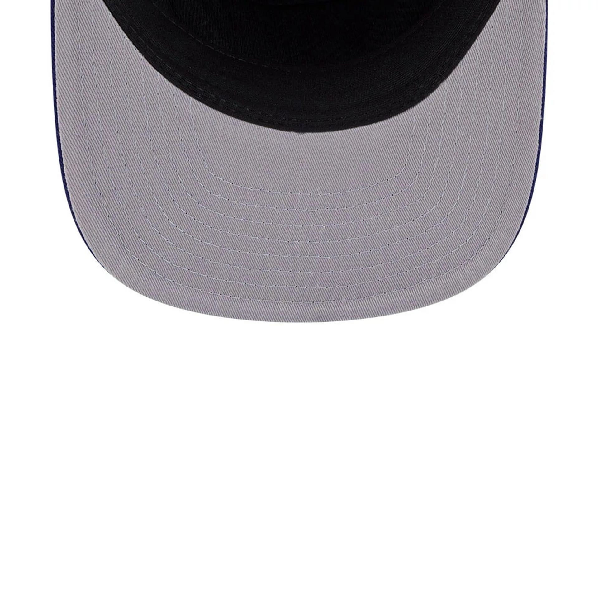 Pictured is this MLB Evergreen LA Dodgers 19TWENTY cap in dark blue. 2