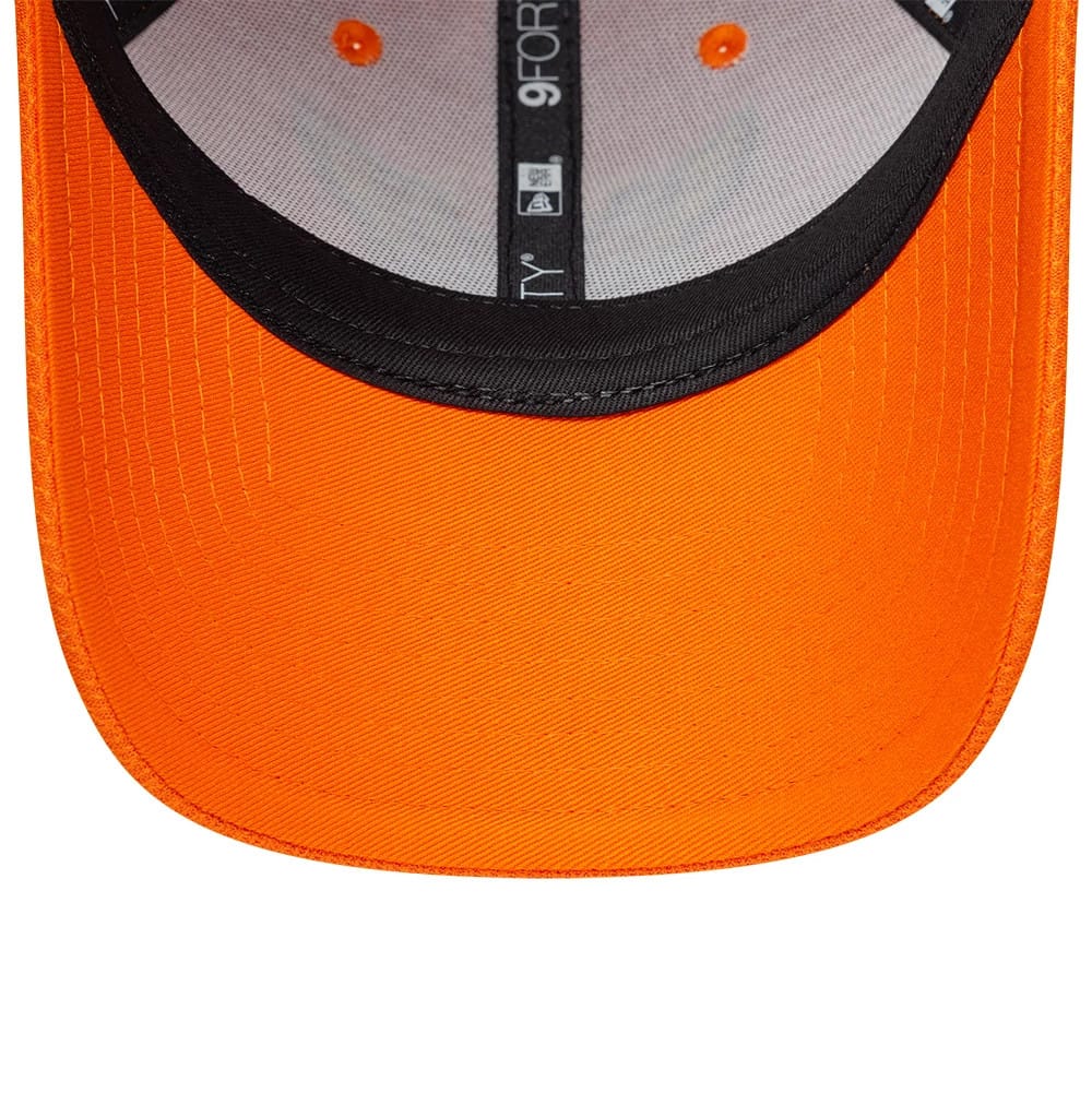 Pictured is this The Hundred 2026 Sunrisers Leeds 9FORTY Adjustable cap in orange. 7