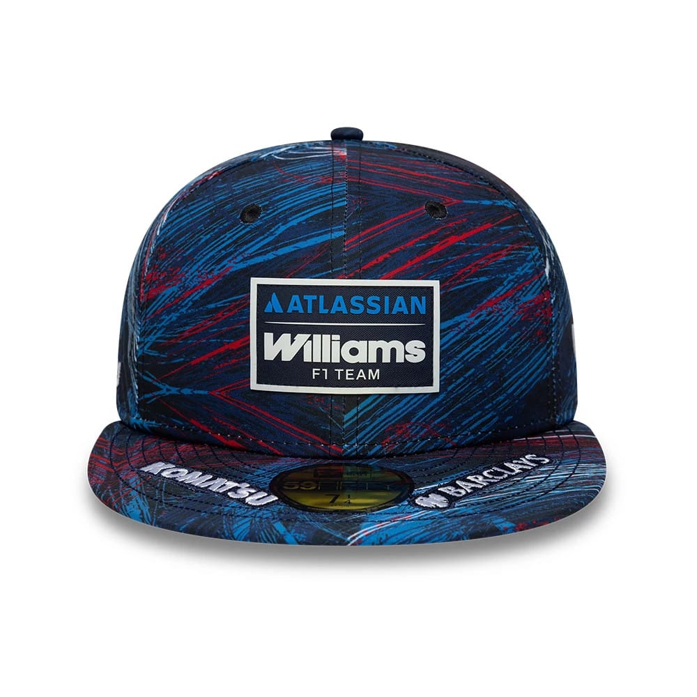 Pictured is this Williams Silverstone Race Special 59FIFTY Fitted cap in navy. 2