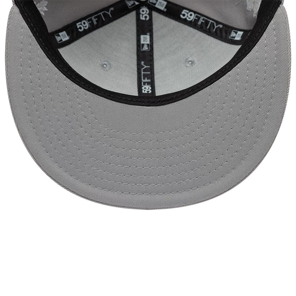 Pictured is this New Era Mythical 59FIFTY Fitted cap in grey. 7