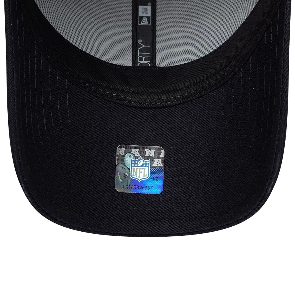 Pictured is this NFL International Games 2026 Paris 9FORTY cap in navy. 7