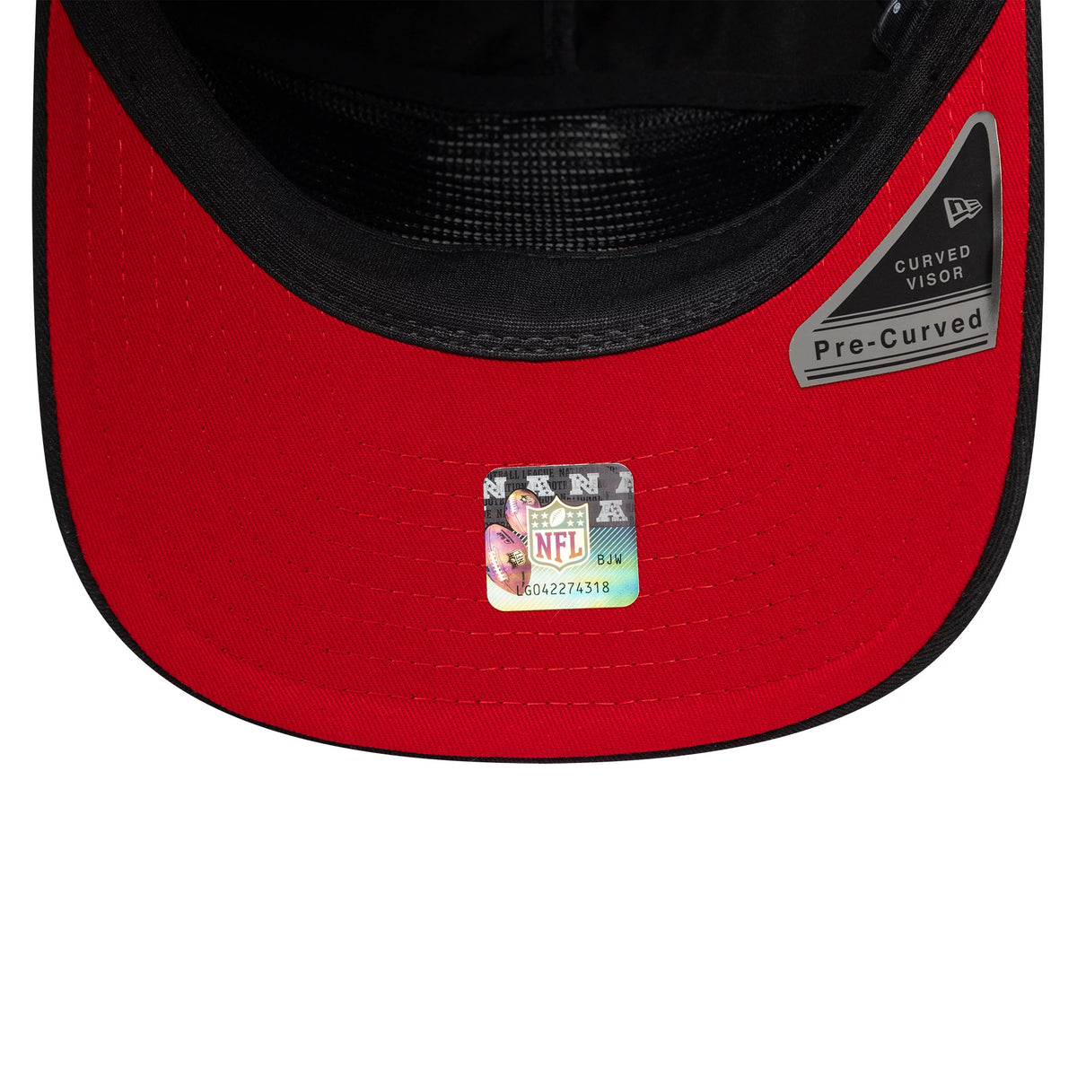 Pictured is this NFL International Games 2026 Madrid Atlanta Falcons 19TWENTY cap in black. 2
