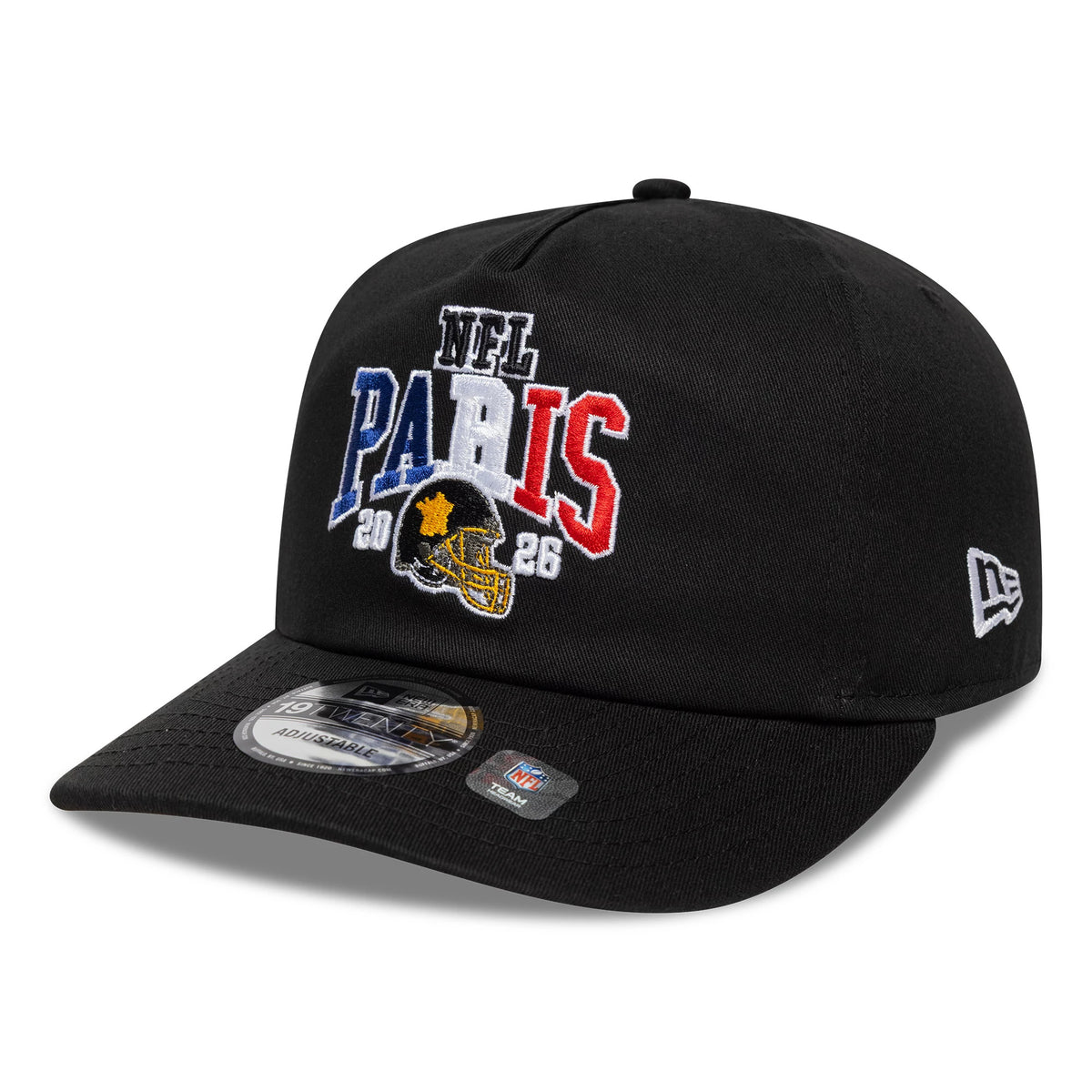 Pictured is this NFL International Games 2026 Paris Pittsburgh Steelers 19TWENTY cap in black. 4