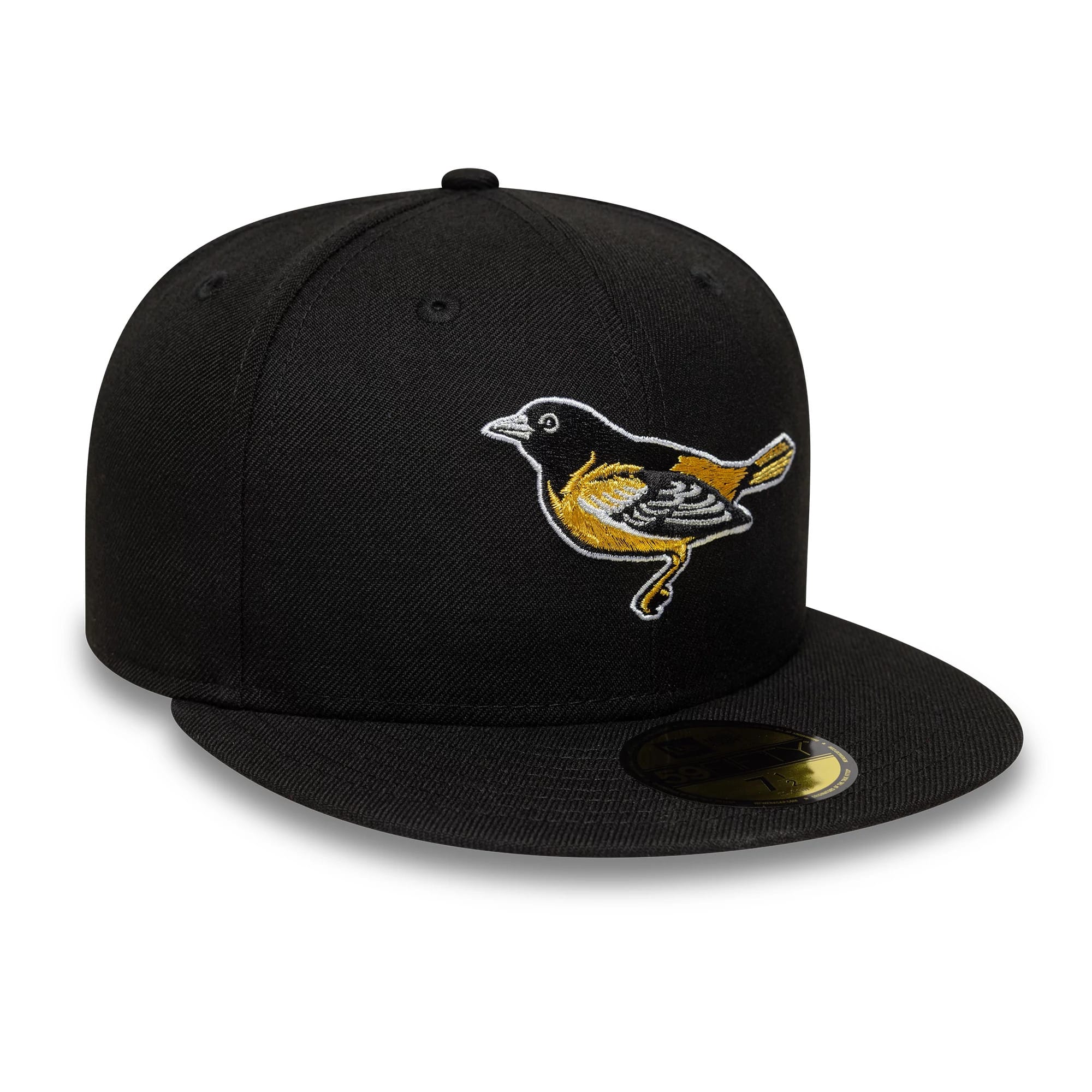 This is a Baltimore Orioles MLB Black 59FIFTY Fitted Cap 4