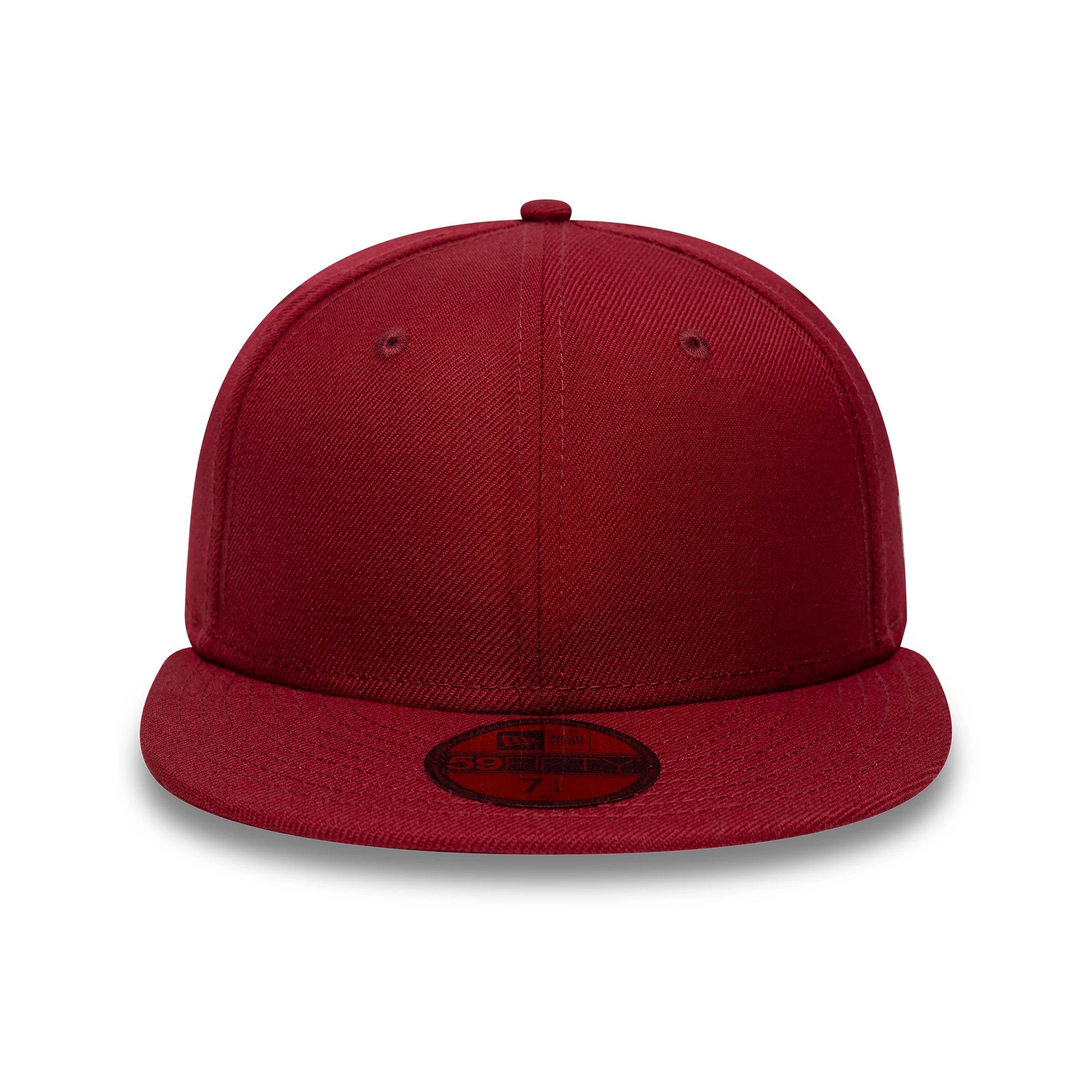 This is a New Era Dark Red 59FIFTY Fitted Cap 2