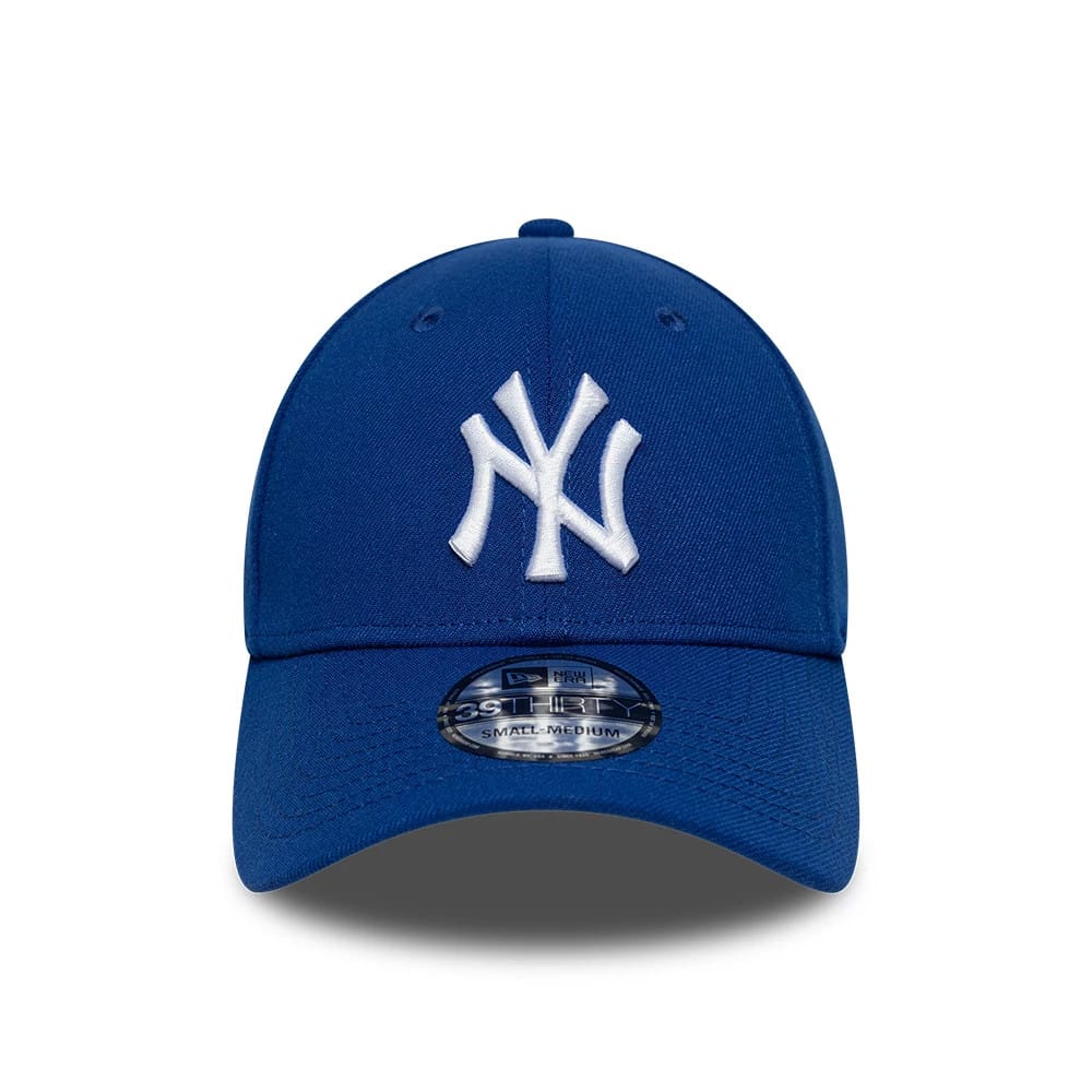 This is a New York Yankees MLB Blue 39THIRTY Stretch Fit Cap 2