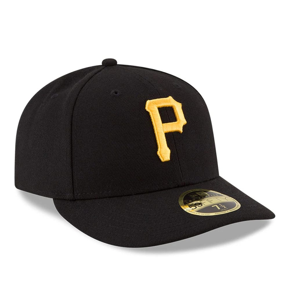 This is a Pittsburgh Pirates Authentic Collection Black Low Profile 59FIFTY Fitted Cap 3