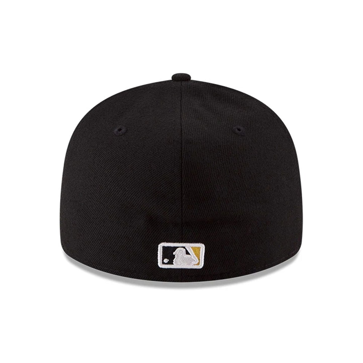 This is a Pittsburgh Pirates Authentic Collection Black Low Profile 59FIFTY Fitted Cap 6