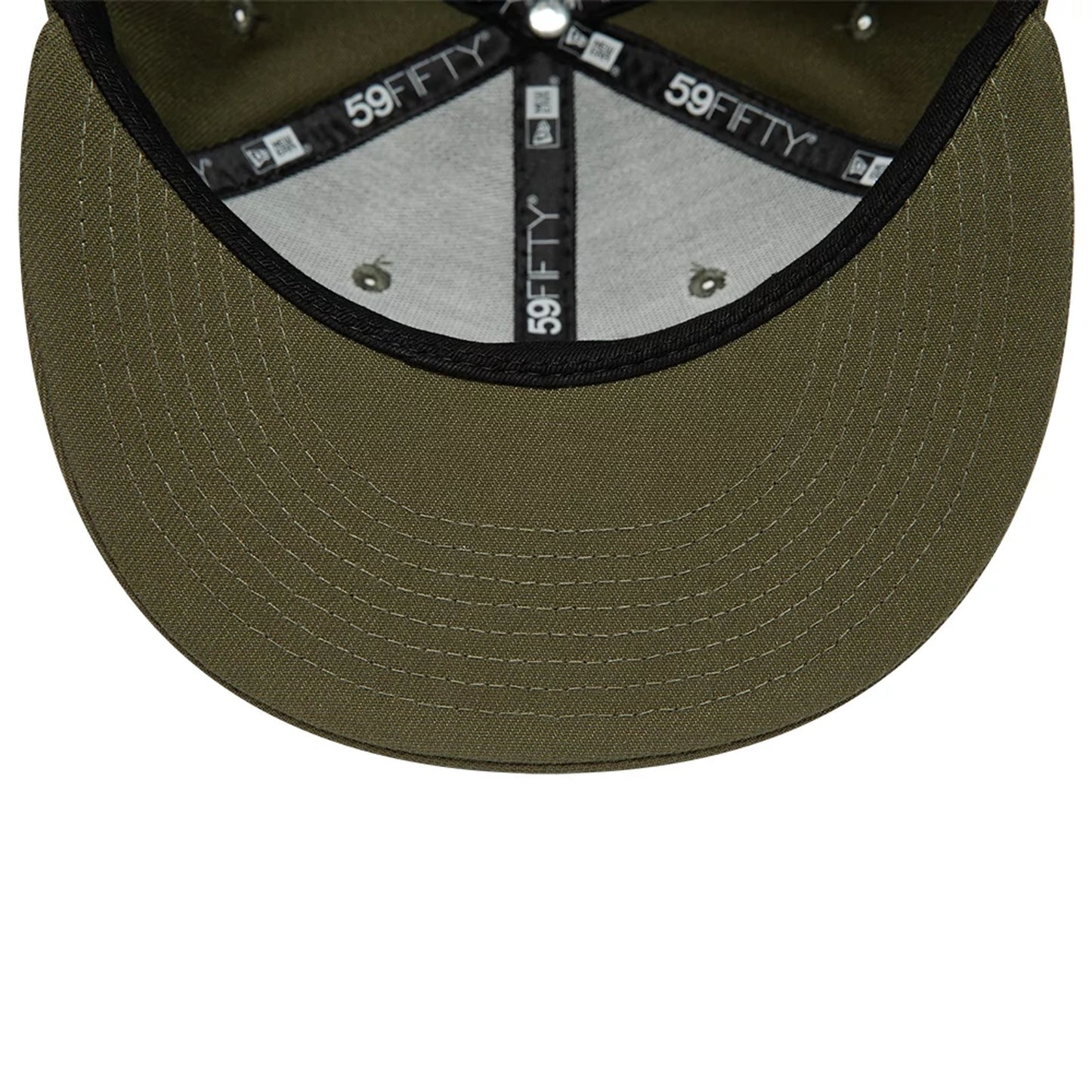 This is a New Era Blank Khaki 59FIFTY Fitted Cap 7