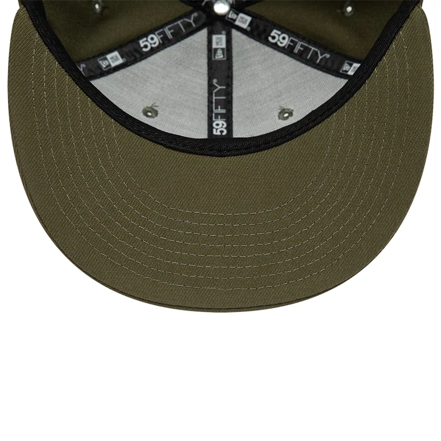 This is a New Era Blank Khaki 59FIFTY Fitted Cap 7