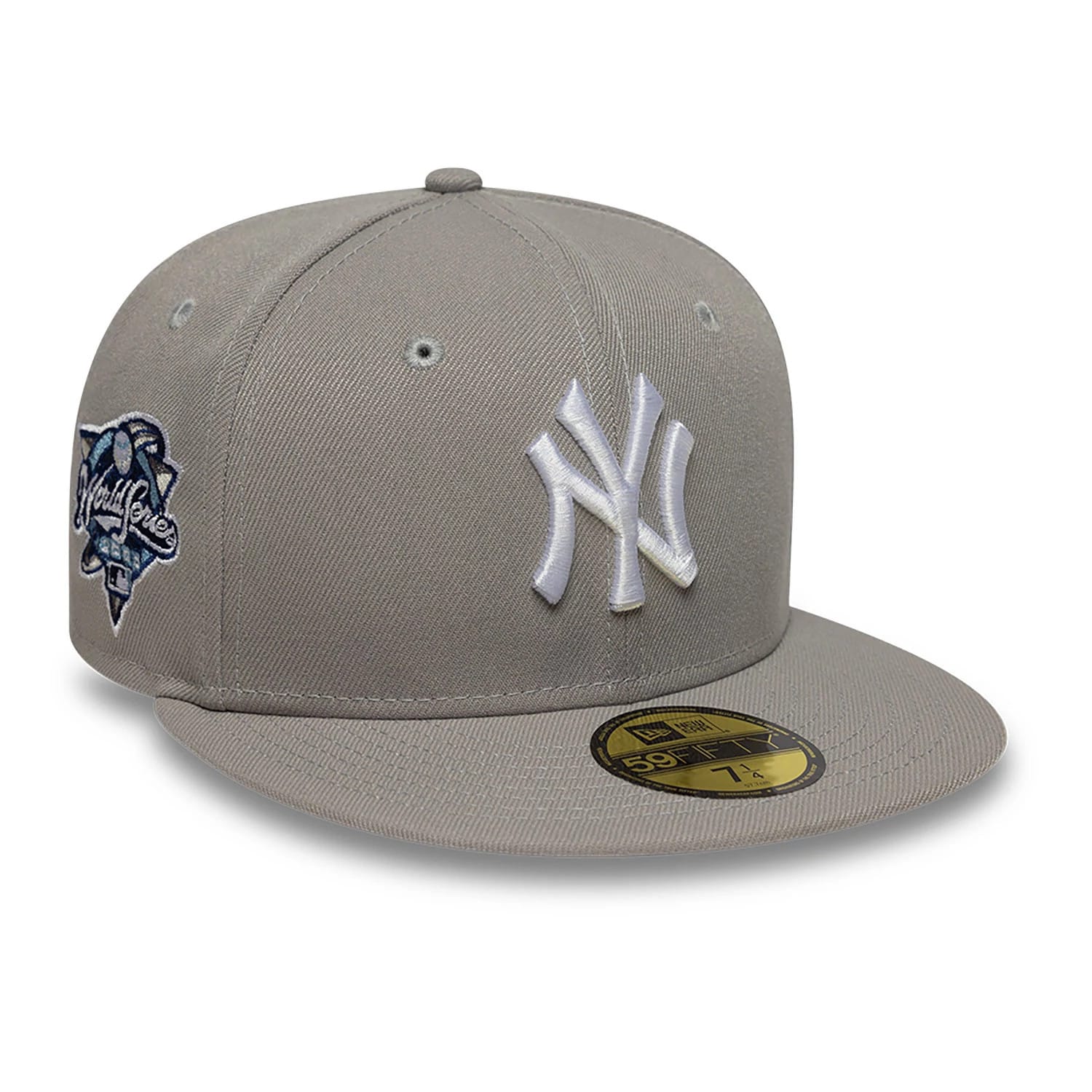 This is a New York Yankees Grey & Blue 59FIFTY Fitted Cap 1
