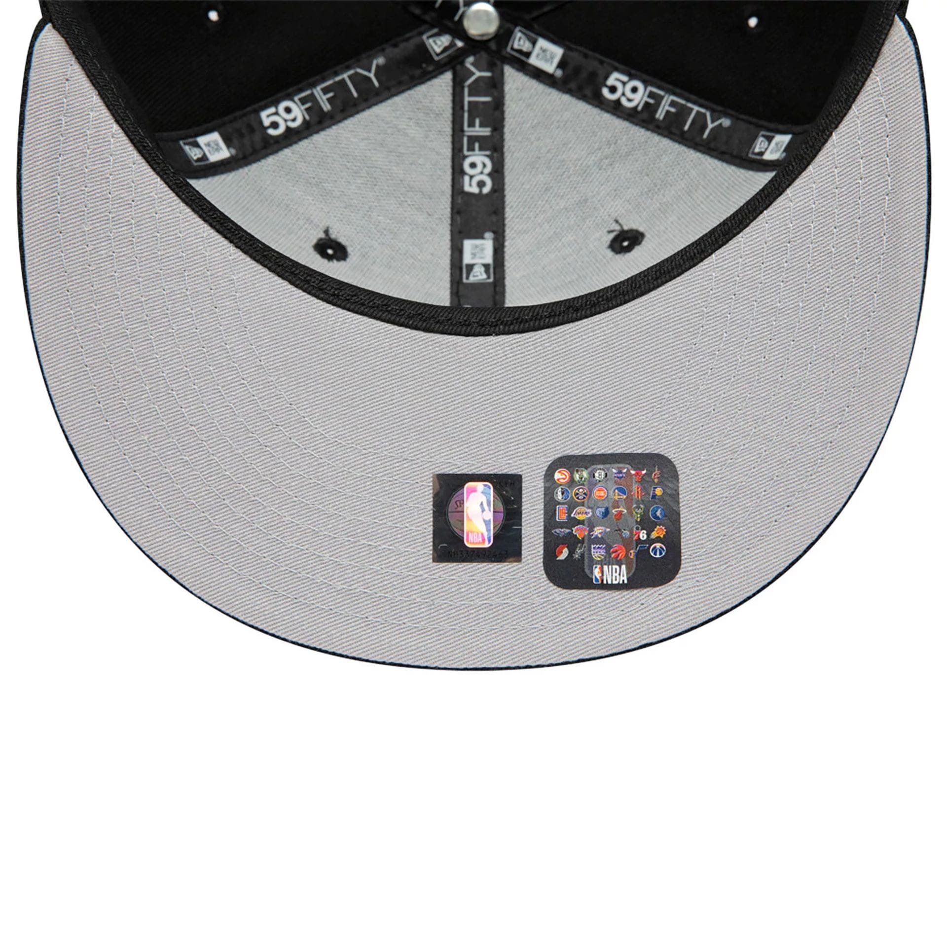 This is a LA Lakers NBA Specials Black 59FIFTY Fitted Cap 2