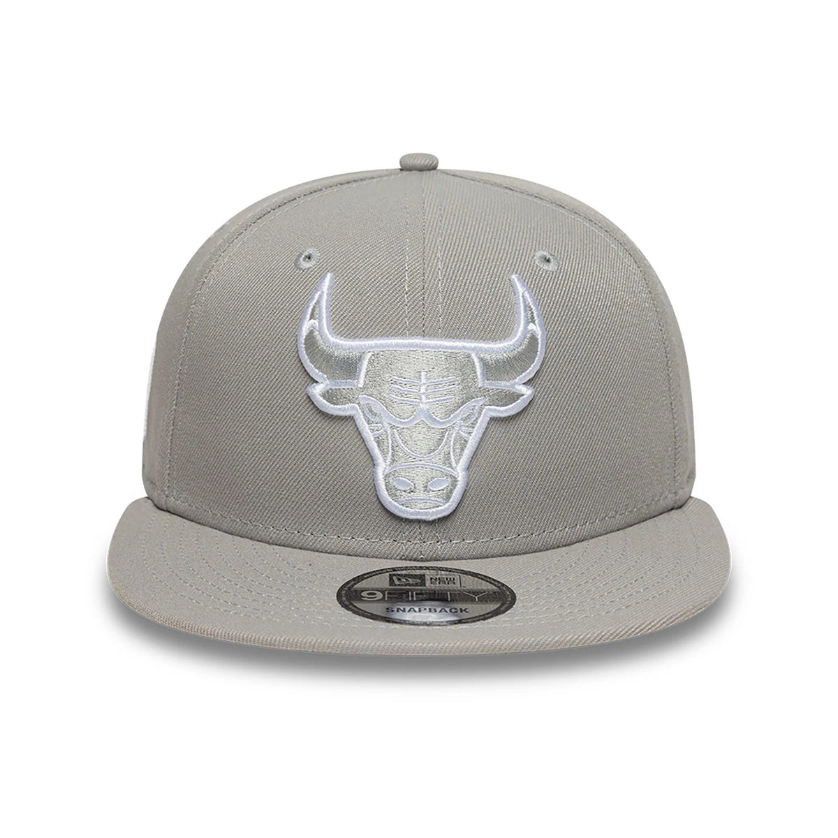 This is a Chicago Bulls Grey 9FIFTY Snapback Cap 2