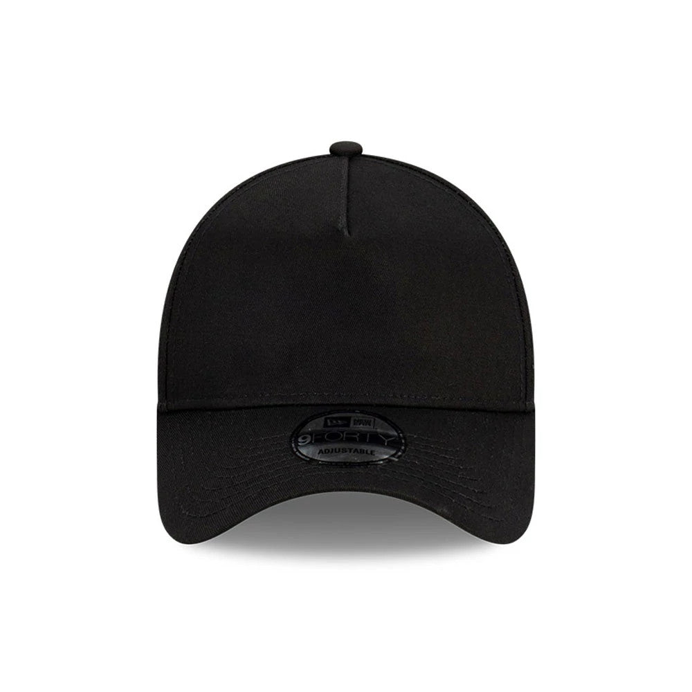 This is a New Era Black A- Frame 9FORTY Adjustable Cap 2
