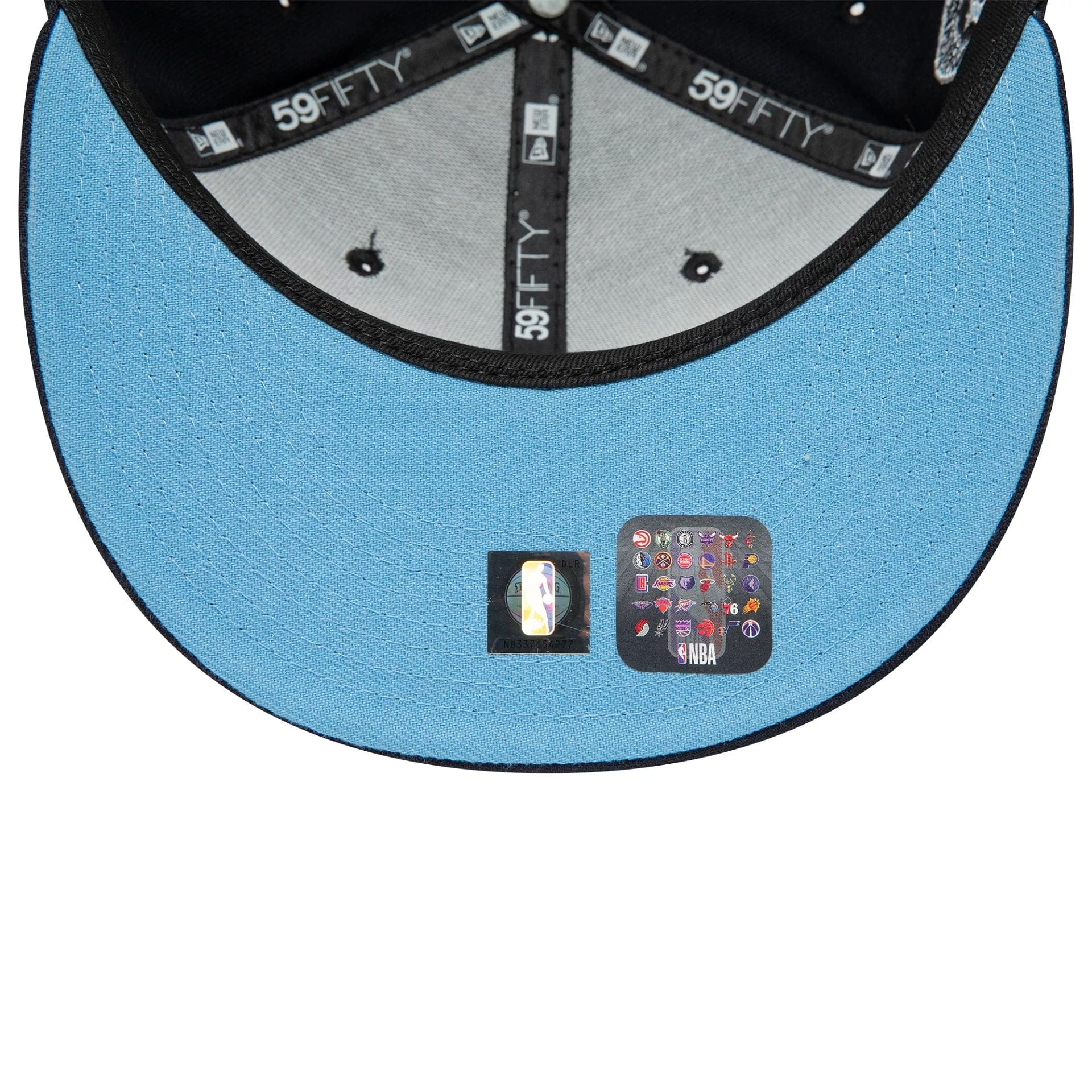 This is a Chicago Bulls NBA Side Patch Navy 59FIFTY Fitted Cap 2