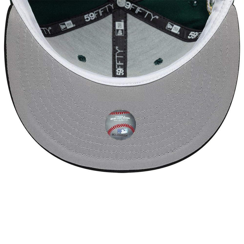Pictured is this MLB Cooperstown Houston Astros 59FIFTY Fitted cap in green. 2